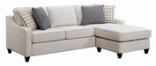 Mcloughlin Upholstered Sectional Platinum - Royal Furniture & Gifts (MI) - Multi Location