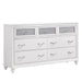 Barzini 7-drawer Dresser White - Royal Furniture & Gifts (MI) - Multi Location