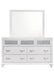 Barzini Rectangle Dresser Mirror White - Royal Furniture & Gifts (MI) - Multi Location