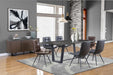 Aiken Upholstered Tufted Side Chairs Brown (Set of 4) - Royal Furniture & Gifts (MI) - Multi Location