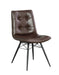 Aiken Upholstered Tufted Side Chairs Brown (Set of 4) - Royal Furniture & Gifts (MI) - Multi Location