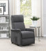 Herrera Power Lift Recliner with Wired Remote Charcoal - Royal Furniture & Gifts (MI) - Multi Location