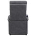 Herrera Power Lift Recliner with Wired Remote Charcoal - Royal Furniture & Gifts (MI) - Multi Location