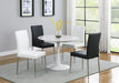 Arkell 40-inch Round Pedestal Dining Table White - Royal Furniture & Gifts (MI) - Multi Location