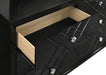 Penelope 6-drawer Dresser Black - Royal Furniture & Gifts (MI) - Multi Location