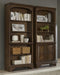 Hartshill 5-shelf Bookcase Burnished Oak - Royal Furniture & Gifts (MI) - Multi Location