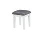 Elijah Vanity Set with LED Lights White and Dark Grey - Royal Furniture & Gifts (MI) - Multi Location