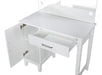 Elijah Vanity Set with LED Lights White and Dark Grey - Royal Furniture & Gifts (MI) - Multi Location