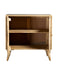 Alyssum Checkered Pattern 2-door Accent Cabinet Natural - Royal Furniture & Gifts (MI) - Multi Location
