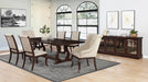 Brockway Tufted Arm Chairs Cream and Antique Java (Set of 2) - Royal Furniture & Gifts (MI) - Multi Location