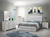 Brantford Eastern King Panel Bed Coastal White - Royal Furniture & Gifts (MI) - Multi Location