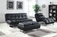 Dilleston Upholstered Chaise Black - Royal Furniture & Gifts (MI) - Multi Location