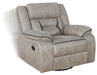 Greer Upholstered Tufted Back Glider Recliner - Royal Furniture & Gifts (MI) - Multi Location