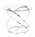 Warren 3-piece Occasional Set Chrome and Clear - Royal Furniture & Gifts (MI) - Multi Location