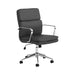 Ximena Standard Back Upholstered Office Chair Black - Royal Furniture & Gifts (MI) - Multi Location