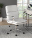 Ximena Standard Back Upholstered Office Chair White - Royal Furniture & Gifts (MI) - Multi Location