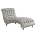 Lydia Tufted Cushion Chaise with Nailhead Trim Grey - Royal Furniture & Gifts (MI) - Multi Location