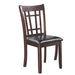 Lavon Padded Dining Side Chairs Espresso and Black (Set of 2) - Royal Furniture & Gifts (MI) - Multi Location
