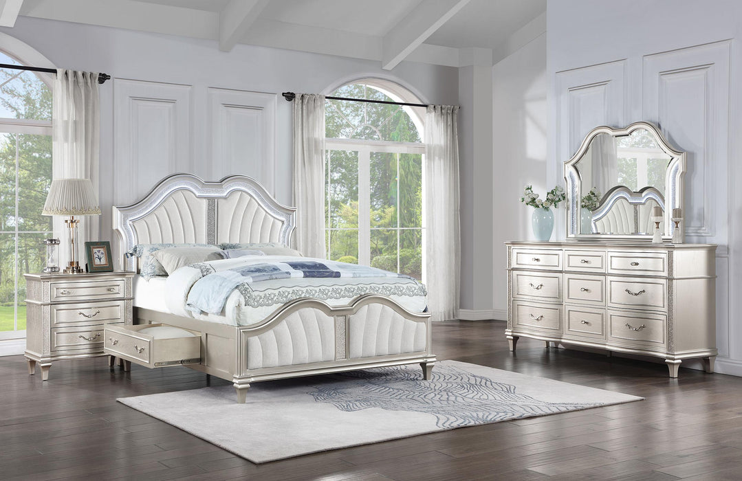 Evangeline 4 Pc Bedroom Set - Royal Furniture & Gifts (MI) - Multi Location