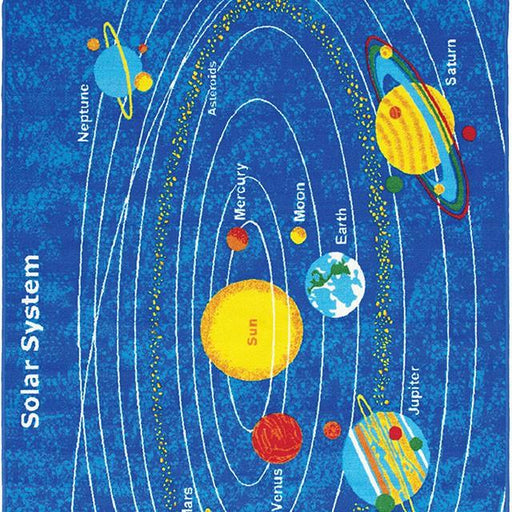 Abbey Solar System 4' 9" X 6' 9" Area Rug - Royal Furniture & Gifts (MI) - Multi Location