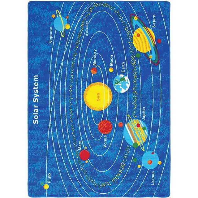 Abbey Solar System 4' 9" X 6' 9" Area Rug - Royal Furniture & Gifts (MI) - Multi Location