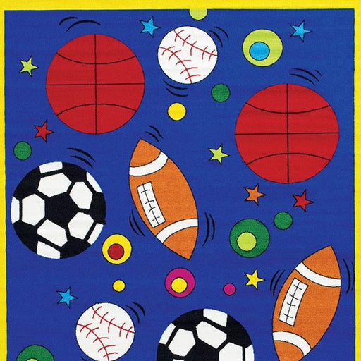 Abbey Sports 4' 9" X 6' 9" Area Rug - Royal Furniture & Gifts (MI) - Multi Location