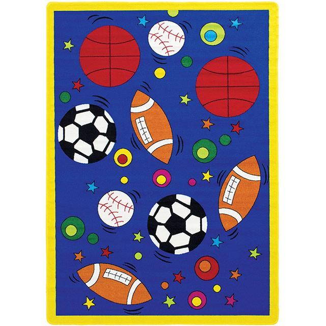 Abbey Sports 4' 9" X 6' 9" Area Rug - Royal Furniture & Gifts (MI) - Multi Location