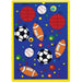 Abbey Sports 4' 9" X 6' 9" Area Rug - Royal Furniture & Gifts (MI) - Multi Location