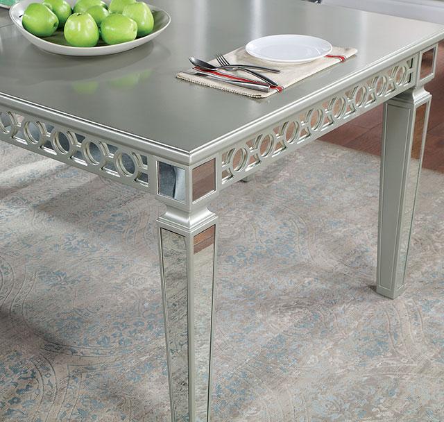 ADALIA Dining Table, Silver - Royal Furniture & Gifts (MI) - Multi Location