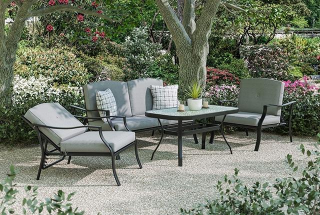 Adele 5 Pc. Conversation Set w/ Adjustable Chairs - Royal Furniture & Gifts (MI) - Multi Location
