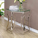 ZOLA Chrome End Table - Royal Furniture & Gifts (MI) - Multi Location