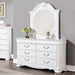 ALECIA Dresser, White - Royal Furniture & Gifts (MI) - Multi Location