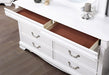 ALECIA Dresser, White - Royal Furniture & Gifts (MI) - Multi Location