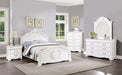 ALECIA Night Stand w/ USB, White - Royal Furniture & Gifts (MI) - Multi Location