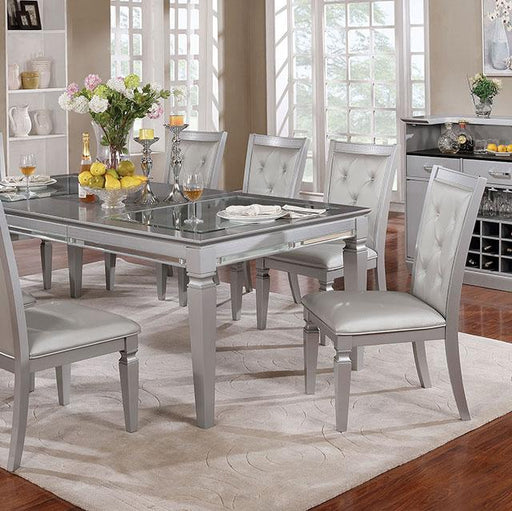 Alena Silver Dining Table - Royal Furniture & Gifts (MI) - Multi Location