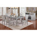 Alena Silver Dining Table - Royal Furniture & Gifts (MI) - Multi Location