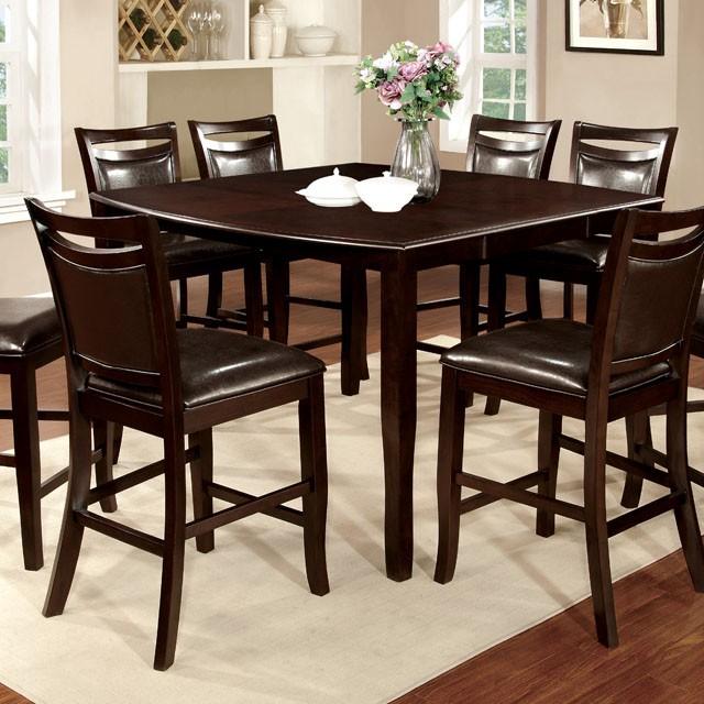 WOODSIDE II Dark Cherry/Espresso Counter Ht. Table w/ 18" Leaf - Royal Furniture & Gifts (MI) - Multi Location