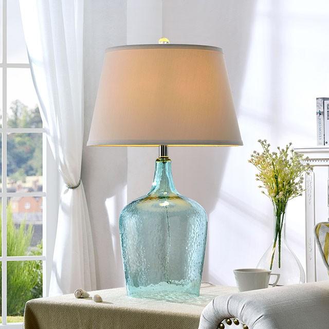 Alex Blue 27"H Table Lamp - Royal Furniture & Gifts (MI) - Multi Location