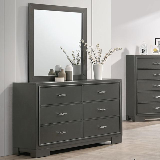 ALISON Dresser, Dark Walnut - Royal Furniture & Gifts (MI) - Multi Location