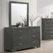 ALISON Dresser, Dark Walnut - Royal Furniture & Gifts (MI) - Multi Location