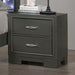 ALISON Night Stand, Dark Walnut - Royal Furniture & Gifts (MI) - Multi Location