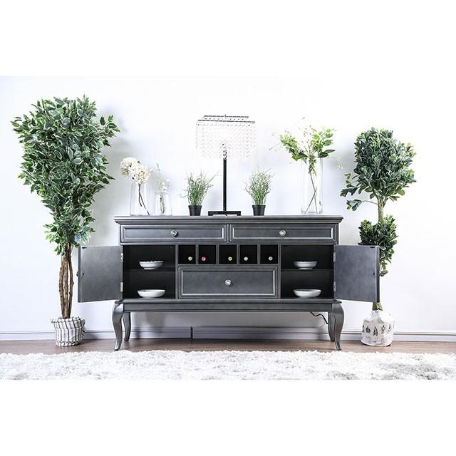 Amina Gray Server - Royal Furniture & Gifts (MI) - Multi Location