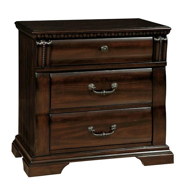 BURLEIGH Cherry Night Stand - Royal Furniture & Gifts (MI) - Multi Location