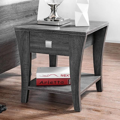 Amity Gray End Table - Royal Furniture & Gifts (MI) - Multi Location