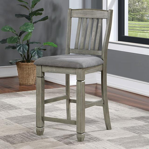 ANAYA Counter Ht. Chair (2/CTN), Gray/Lt. Gray - Royal Furniture & Gifts (MI) - Multi Location