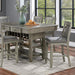 ANAYA Counter Ht. Table, Gray - Royal Furniture & Gifts (MI) - Multi Location