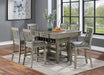 ANAYA Counter Ht. Table, Gray - Royal Furniture & Gifts (MI) - Multi Location