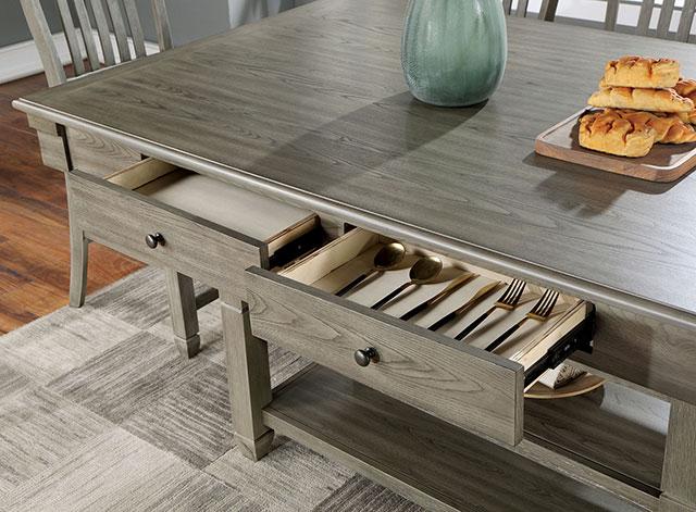 ANAYA Counter Ht. Table, Gray - Royal Furniture & Gifts (MI) - Multi Location