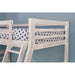 California III Wire-Brushed White Twin/Full Bunk Bed w/ 2 Drawers - Royal Furniture & Gifts (MI) - Multi Location