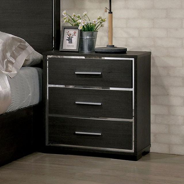 Camryn Warm Gray Night Stand - Royal Furniture & Gifts (MI) - Multi Location